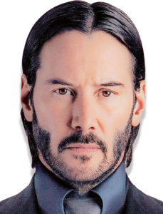 cropped John Wick Photo USA Green Card Photoshop Template High Quality Documents Templates