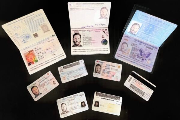 johnwicktemplates.com preview USA Passport Photoshop Template High Quality Documents Templates