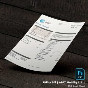 AT&T Bill Template