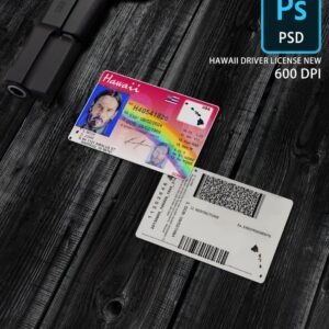 Hawaii Driver License Template