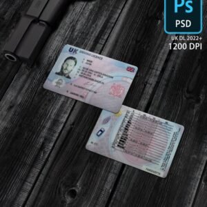UK Driving License Template FAKE ID, DL, PASSPORT PSD TEMPLATES - JohnWickTemplates.com High Quality Documents Templates