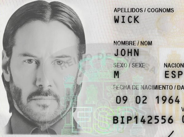 Spain ID Card Photoshop Template Spain ID Card Photoshop Template High Quality Documents Templates