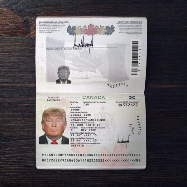 Canada Passport Template PSD free Canadian passport photoshop template psd