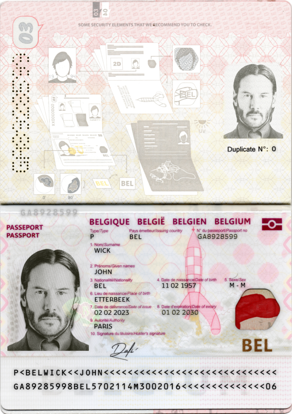Belgium PASSPORT TEMPLATE PSD Belgian passport editable template, Belgium Passport Template Photoshop, Belgian Passport Template PSD, blank Belgian passport template