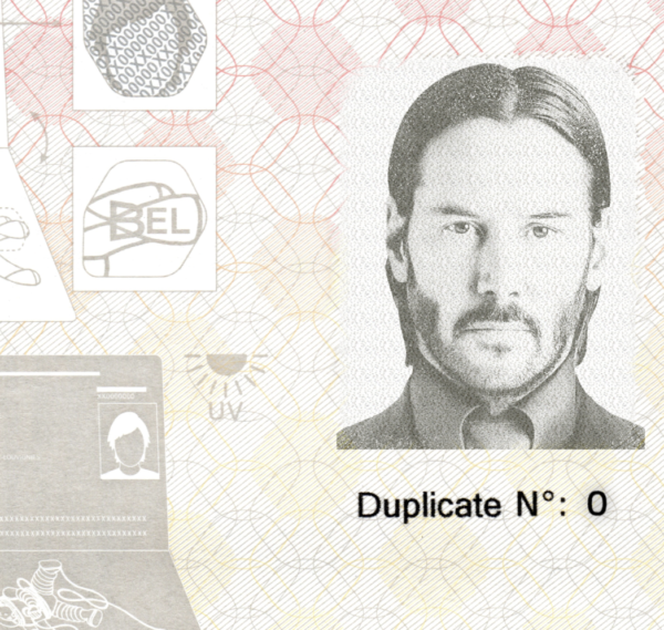 Belgium Passport Template PSD - Image 5