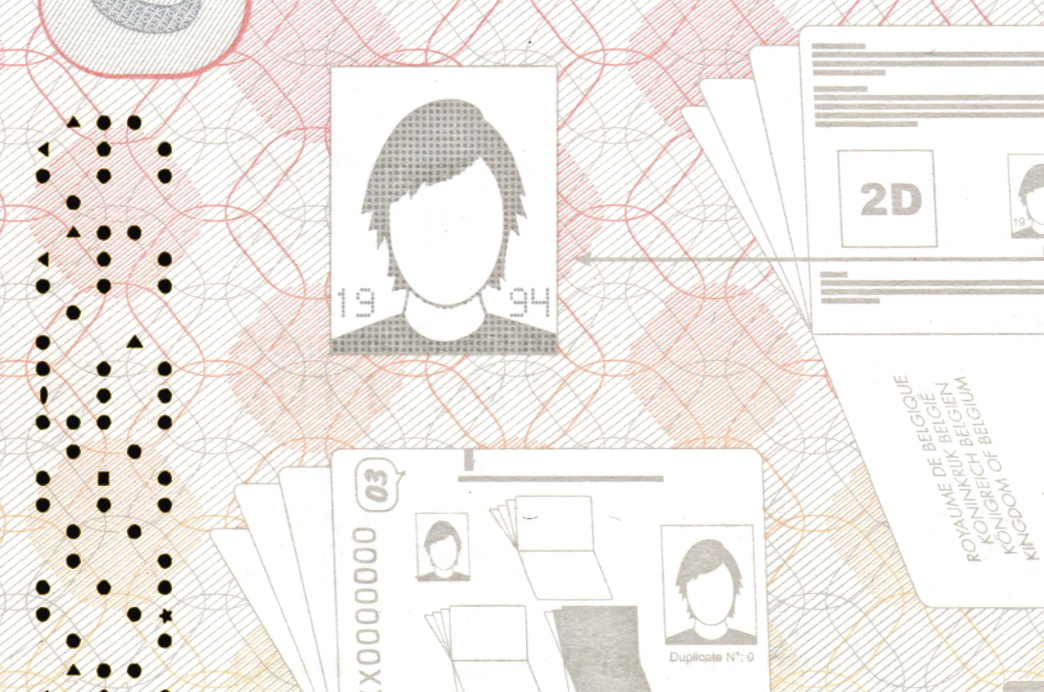 Belgium Passport Template PSD - Image 4