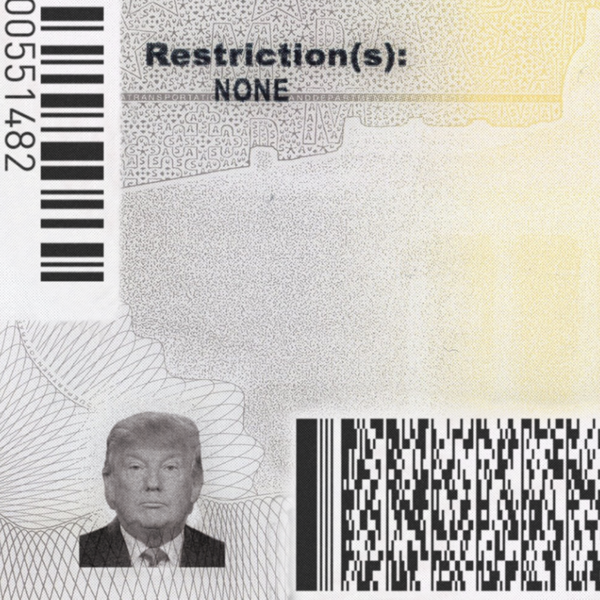 Maryland Driver License Template PSD - Image 3