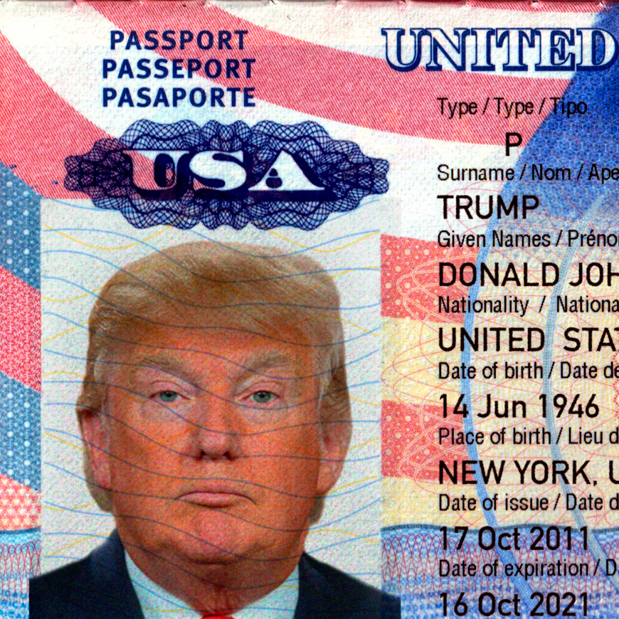 Old USA Passport Template PSD - Image 4